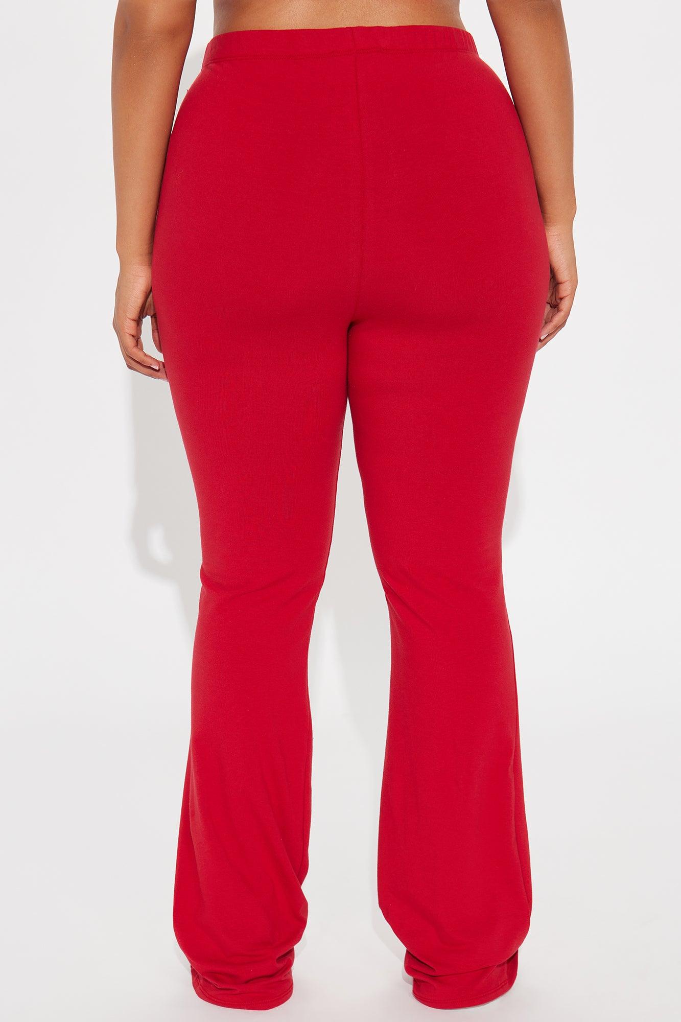 Adriana Flare Pant - Red Female Product Image