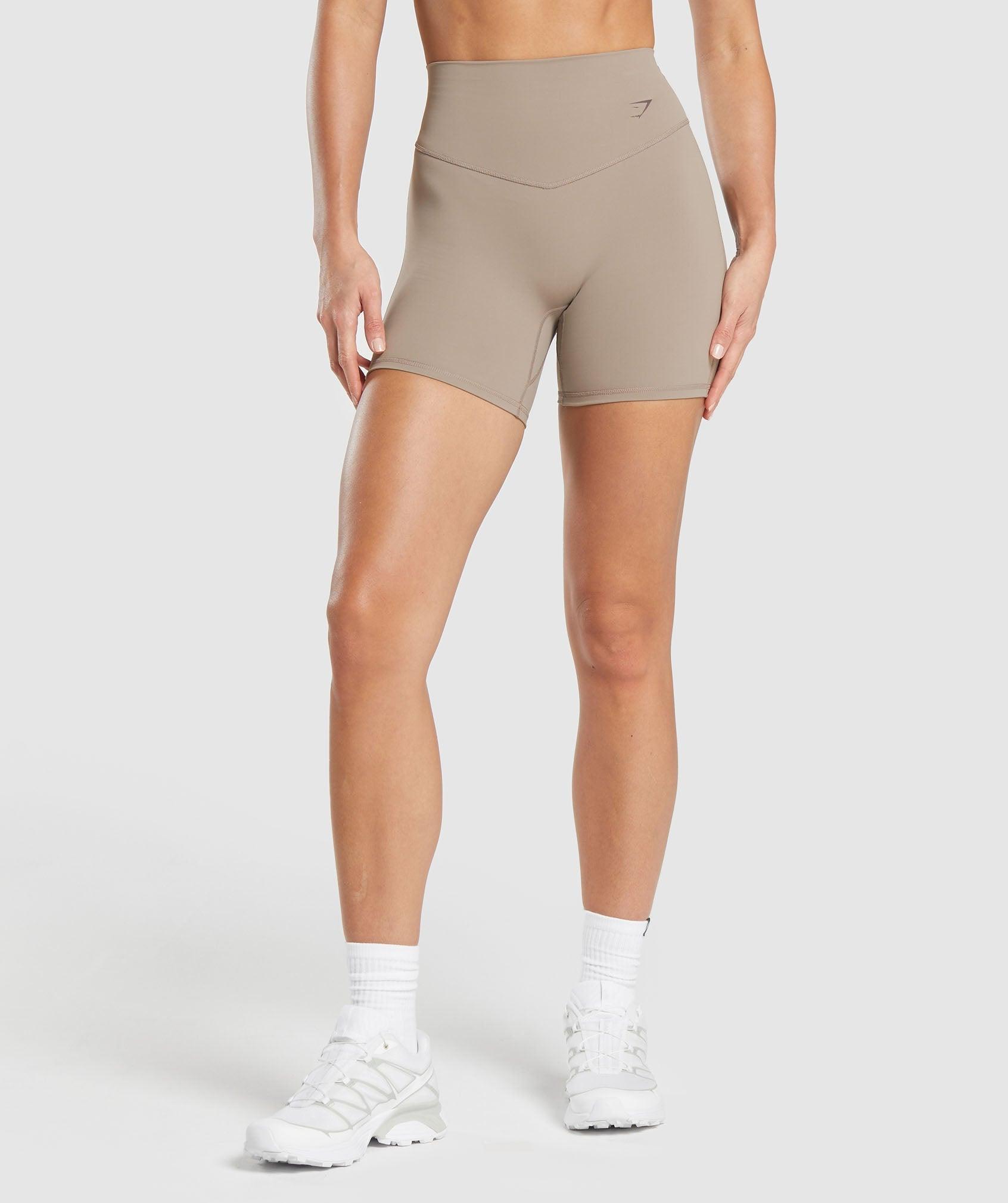 Gymshark Elevate Shorts - Lifestyle Brown Female Product Image