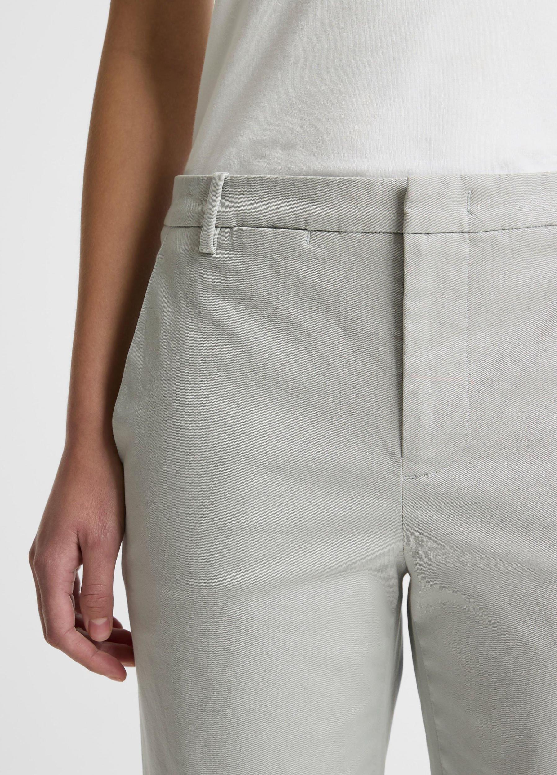 Mid-Rise Italian Stretch-Cotton Chino Pant Product Image