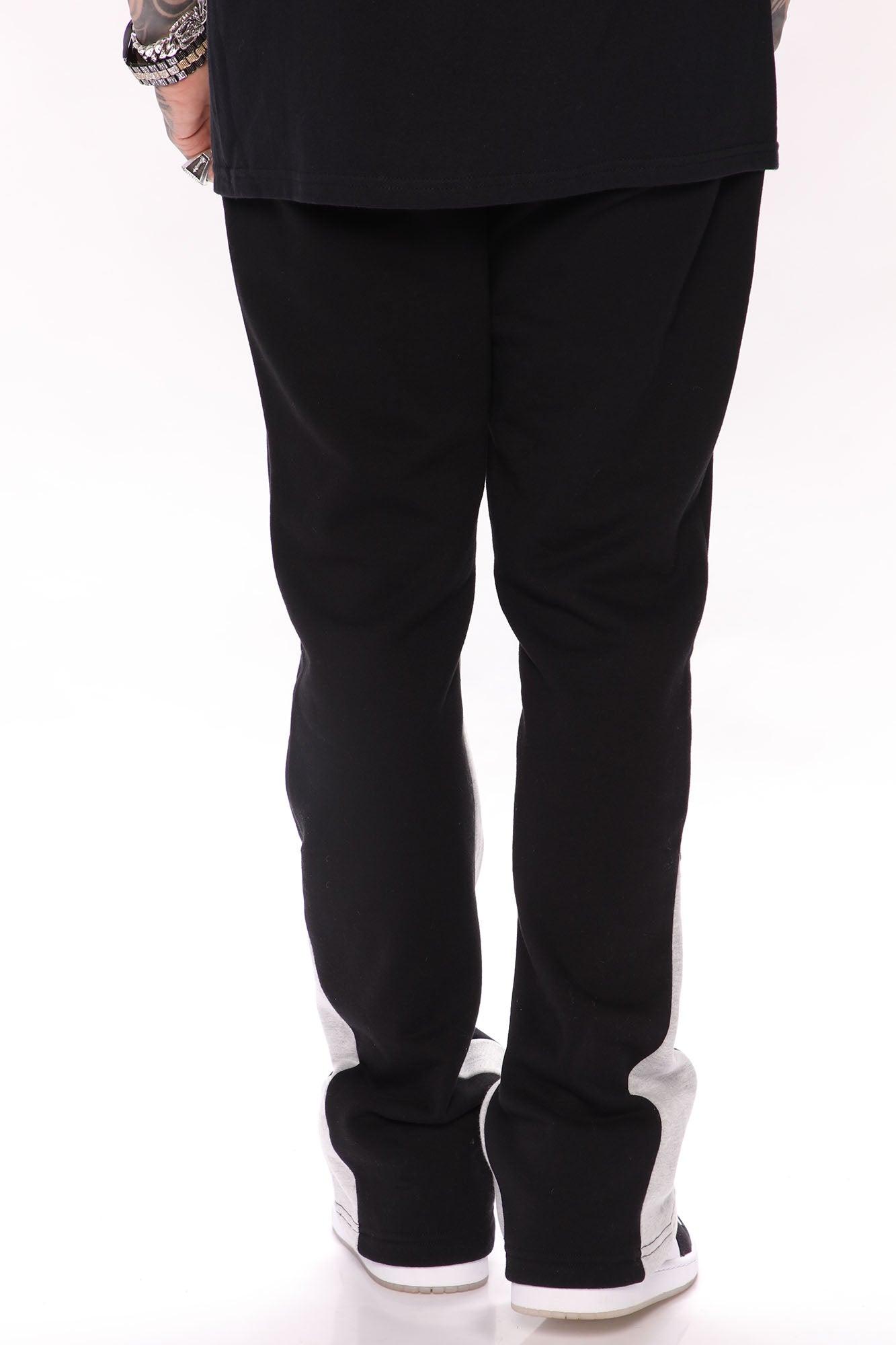 Tyson Flared Sweatpants - Black Product Image