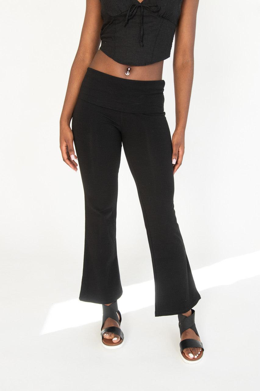 Fold Over Yoga Pants Product Image