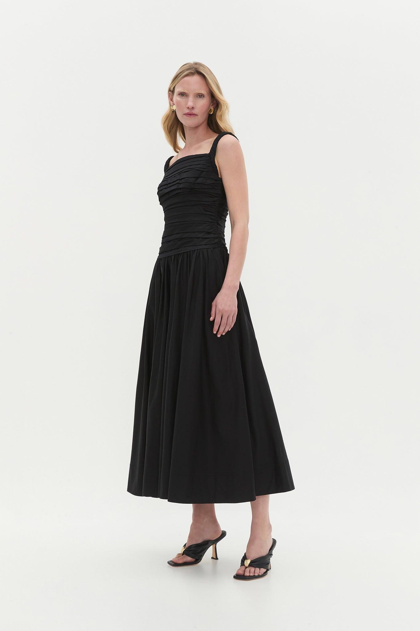 Star Midi Dress-BLACK / 4 Product Image