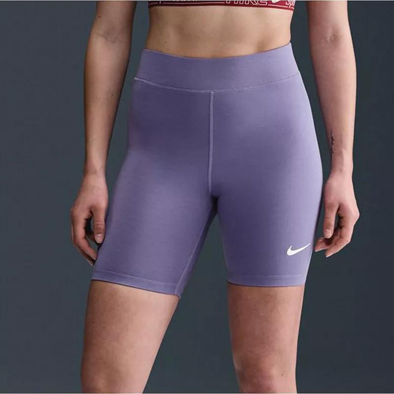 Womens Nike Sportswear Classic High-Waisted 8 Biker Shorts | DV7797-527 Product Image
