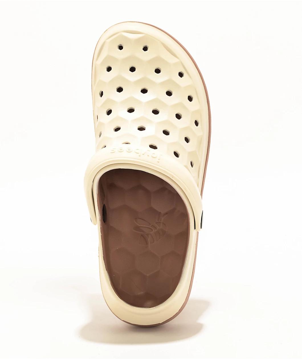 Joybees Varsity Bone & Gum Clog Sandals Product Image