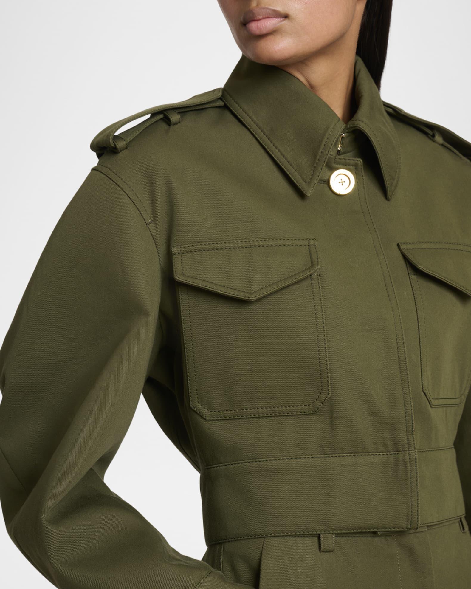 Cocoon Cropped Utility Jacket Product Image