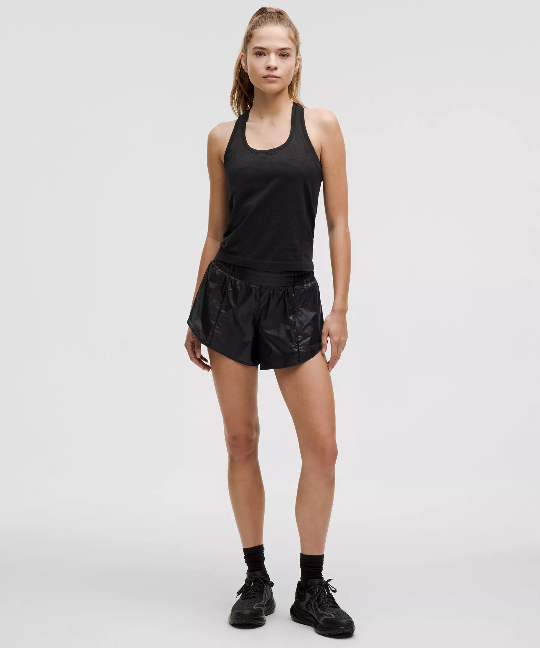 Hotty Hot High-Rise Lined Short 4" *Matte Sheen Product Image