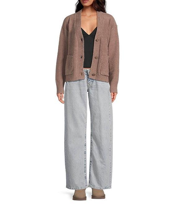 UGG Adalynne Cozy Knit Long Sleeve Button-Front Cardigan Product Image