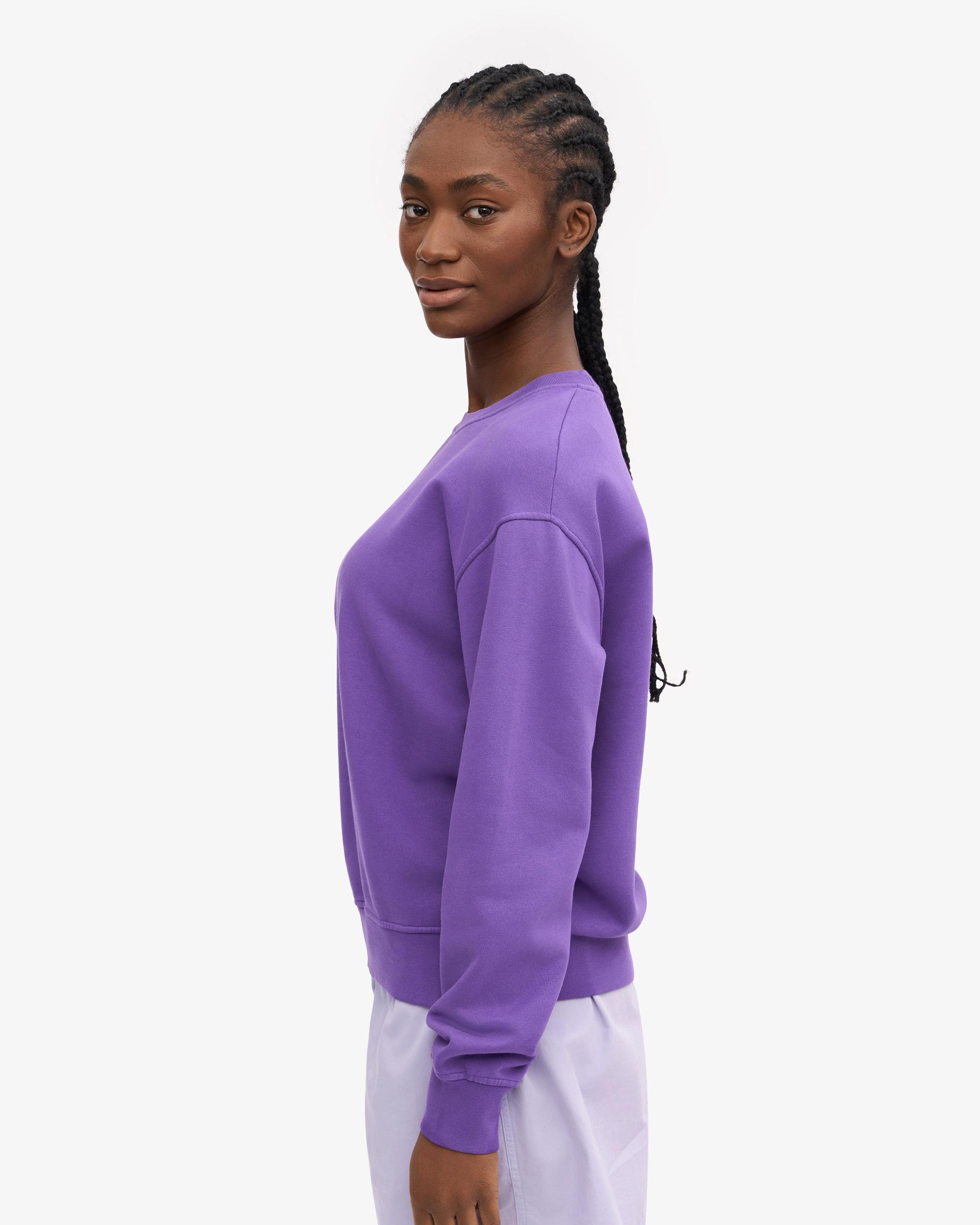 Women Classic Organic Crew - Ultra Violet Product Image