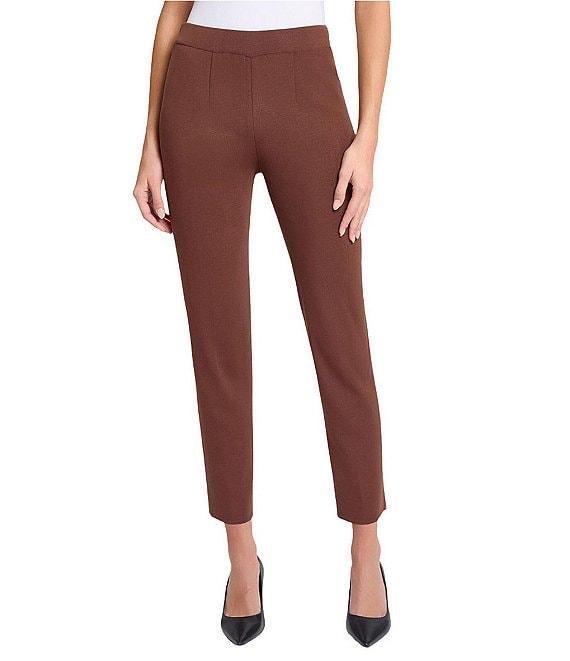 MISOOK Nancy Maylana Knit Slim Leg Pull-On Pants Product Image