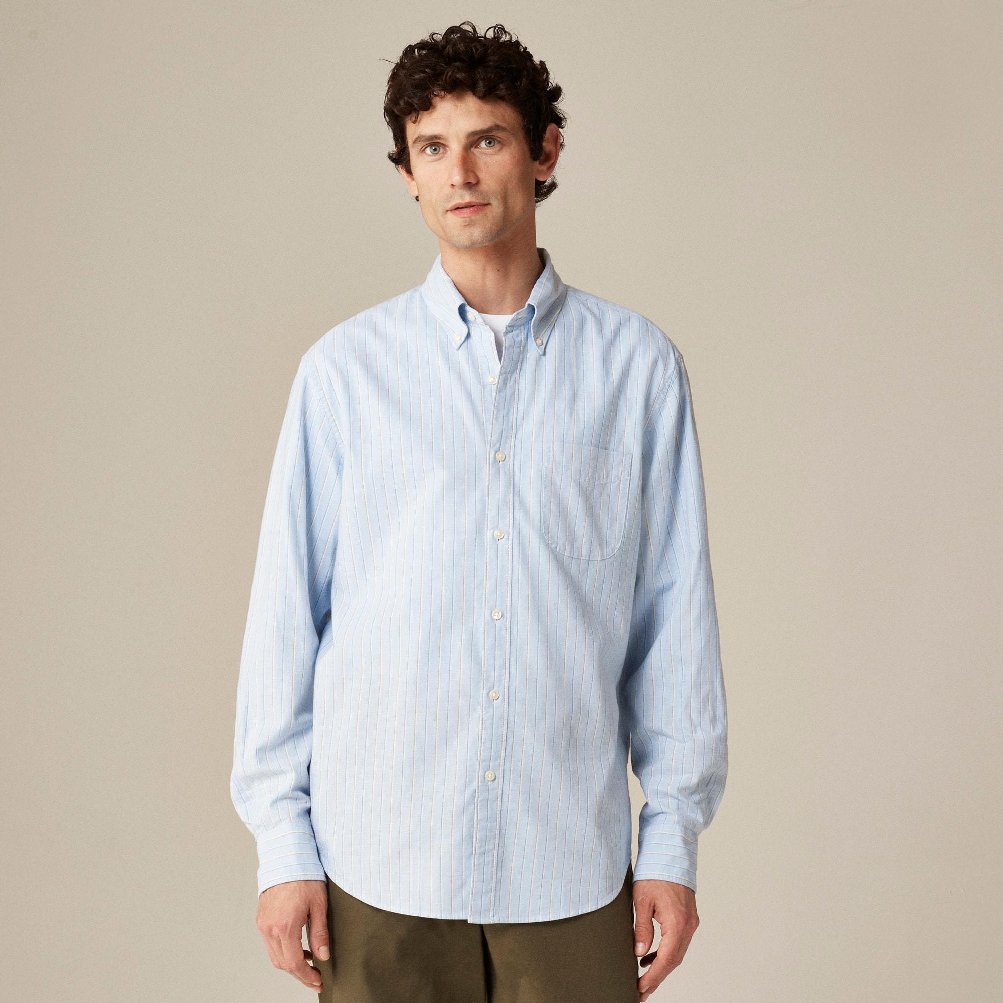 Broken-in organic cotton oxford shirt Product Image