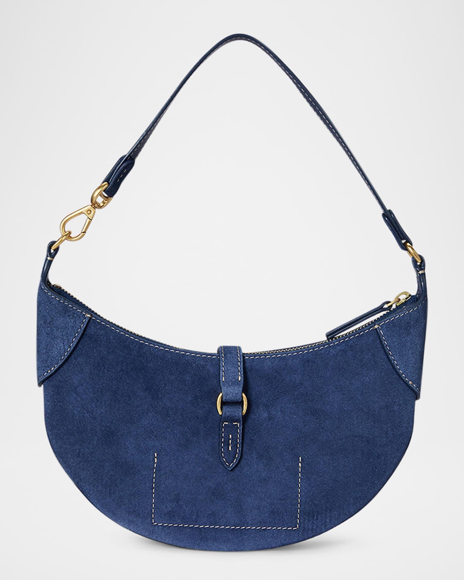 Polo ID Small Suede Shoulder Bag Product Image