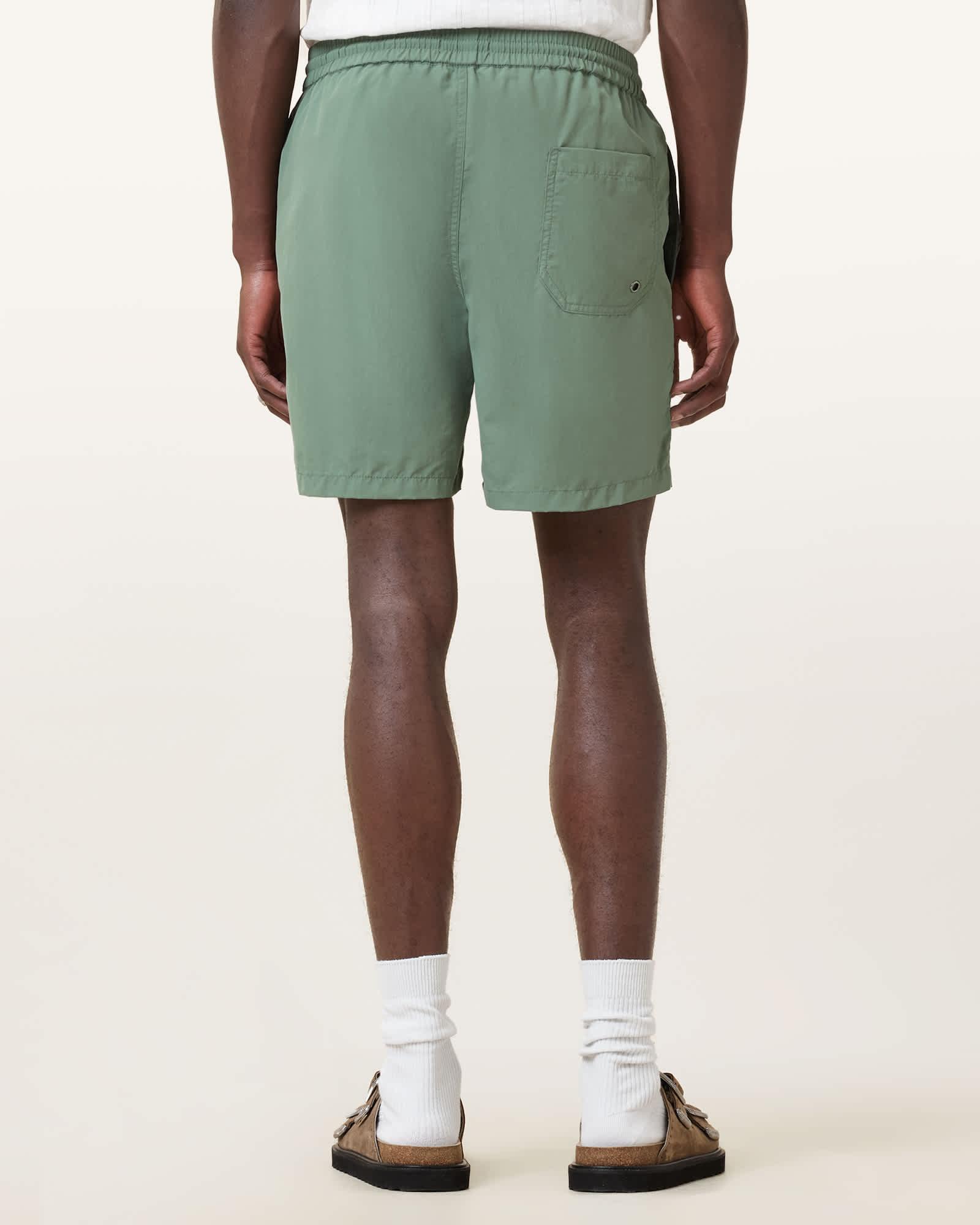 Underground Swim Shorts ISLAND GREEN | ALLSAINTS US Product Image