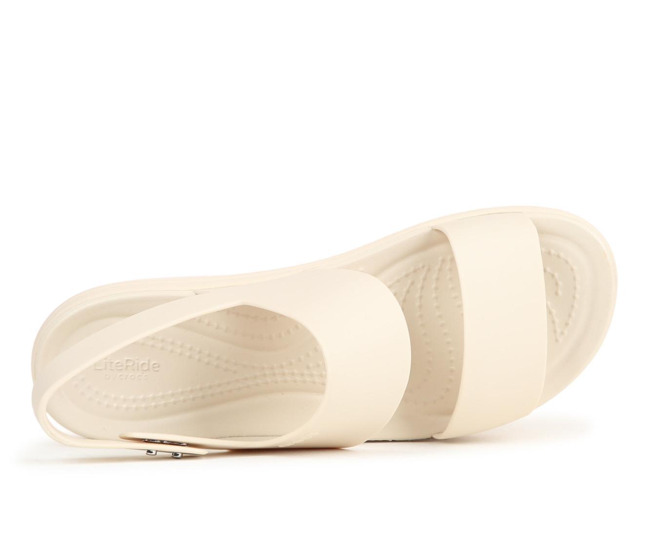 Women's Crocs Brooklyn Low Wedge Sandals Product Image