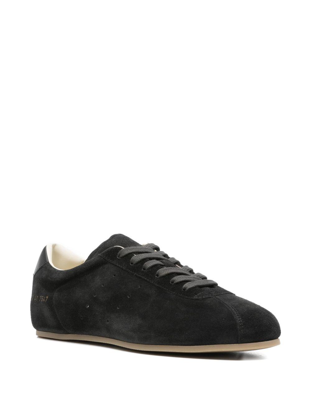 suede leather sneakers Product Image