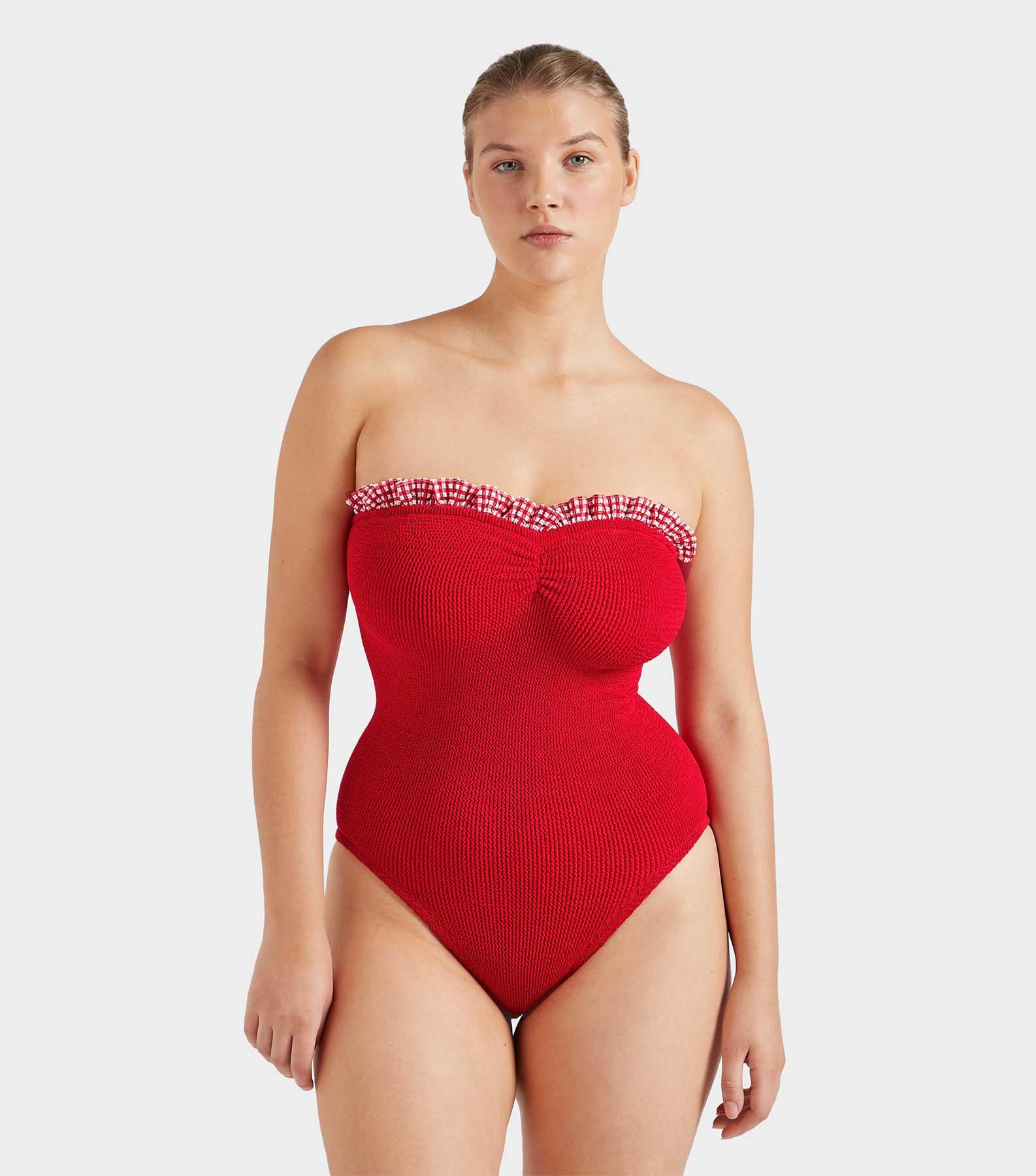 Dolly Swim - Red Gingham Product Image