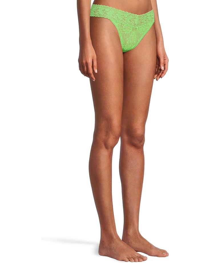 Signature Lace Original Rise Thong 3-Pack Product Image