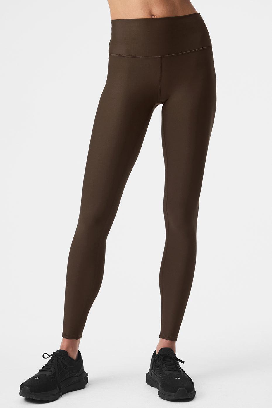 Airlift Winter Warm High-Waist Legging - Espresso Female Product Image