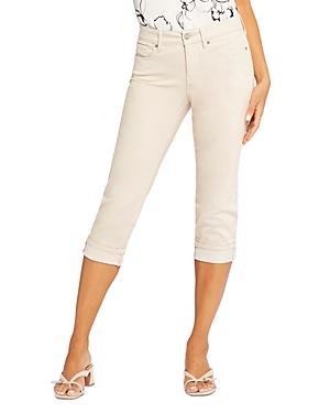 Nydj Marilyn Cuffed Cropped Straight Leg Jeans Product Image