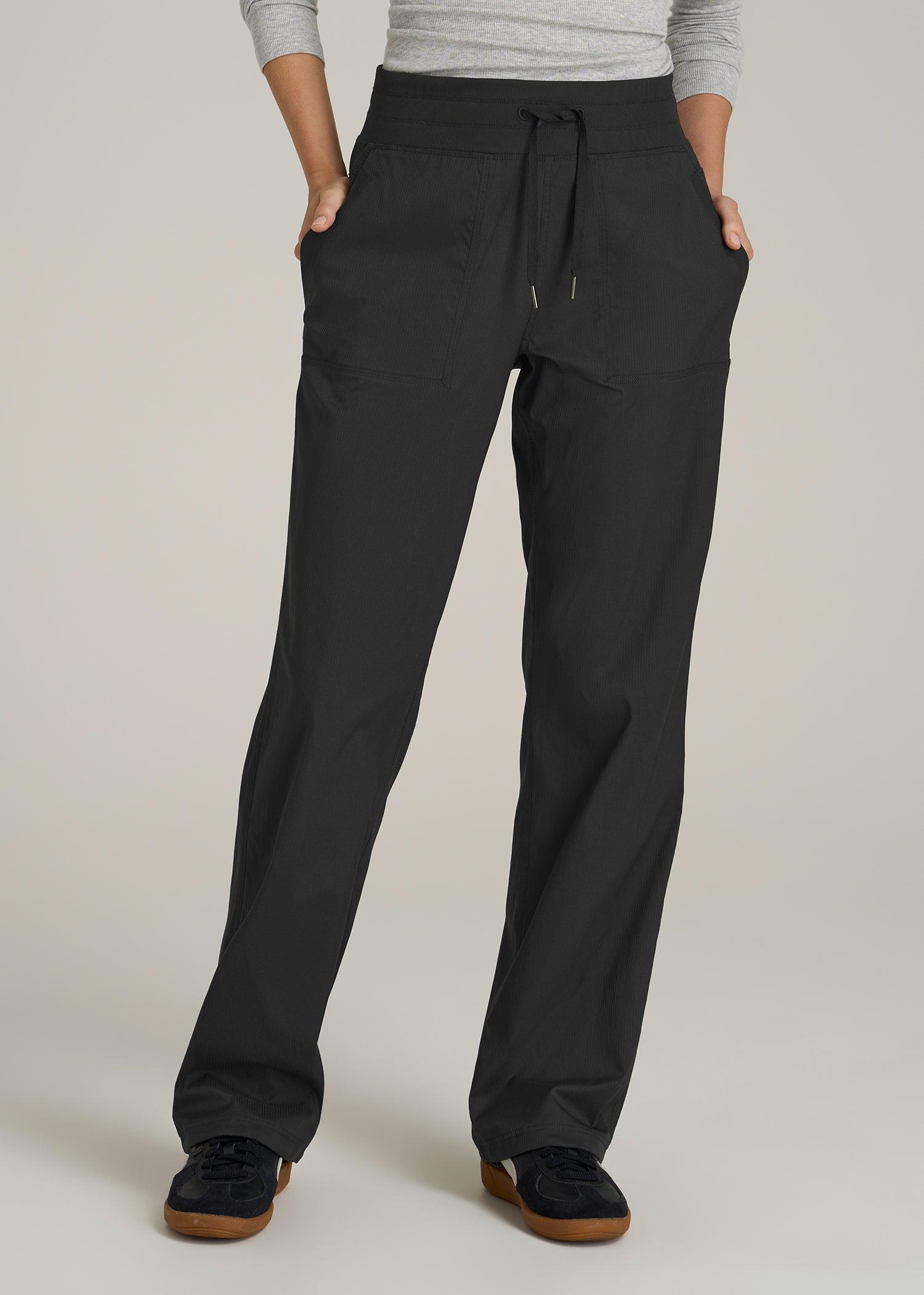High-Rise After Practice Pant for Tall Women in Black Female Product Image
