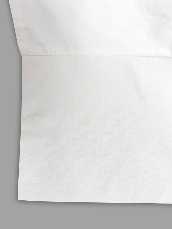 Half Sleeves Loose Buttoned Solid Color Lapel Blouses&Shirts Tops Product Image