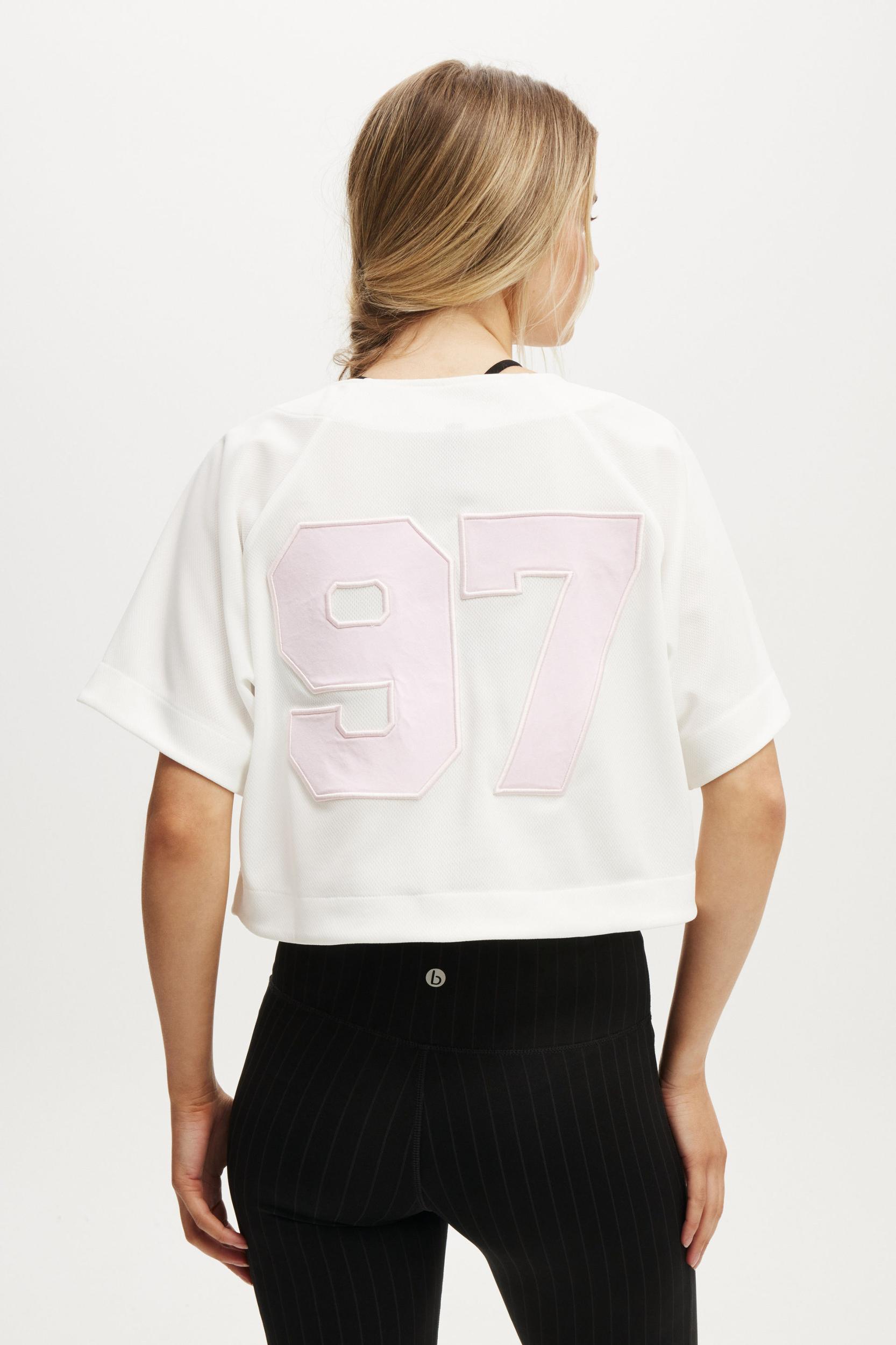 Active Mesh Raglan Graphic Tee Product Image