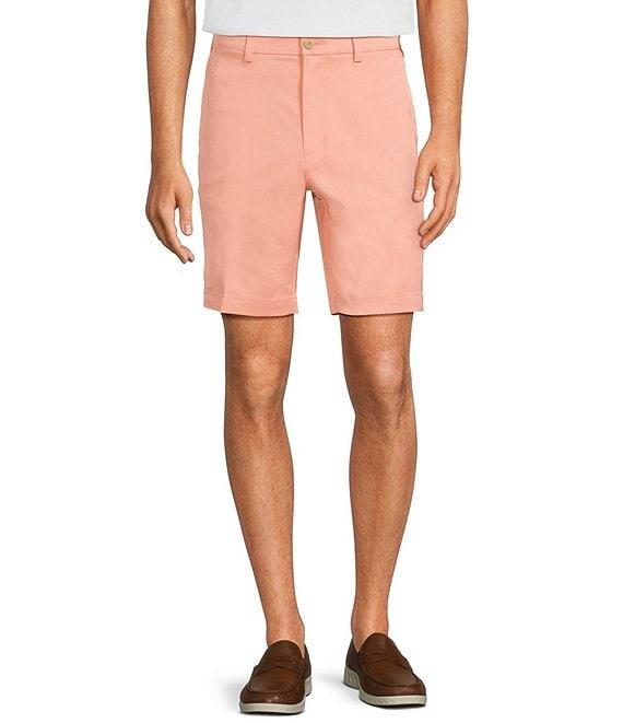 Roundtree & Yorke The Fairway 9#double; Flat Front Classic Fit Performance Shorts Product Image