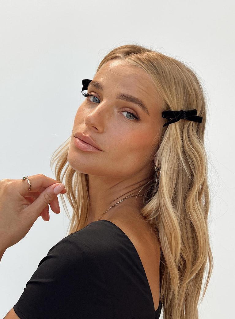 Mckilah Hair Clips Black Product Image