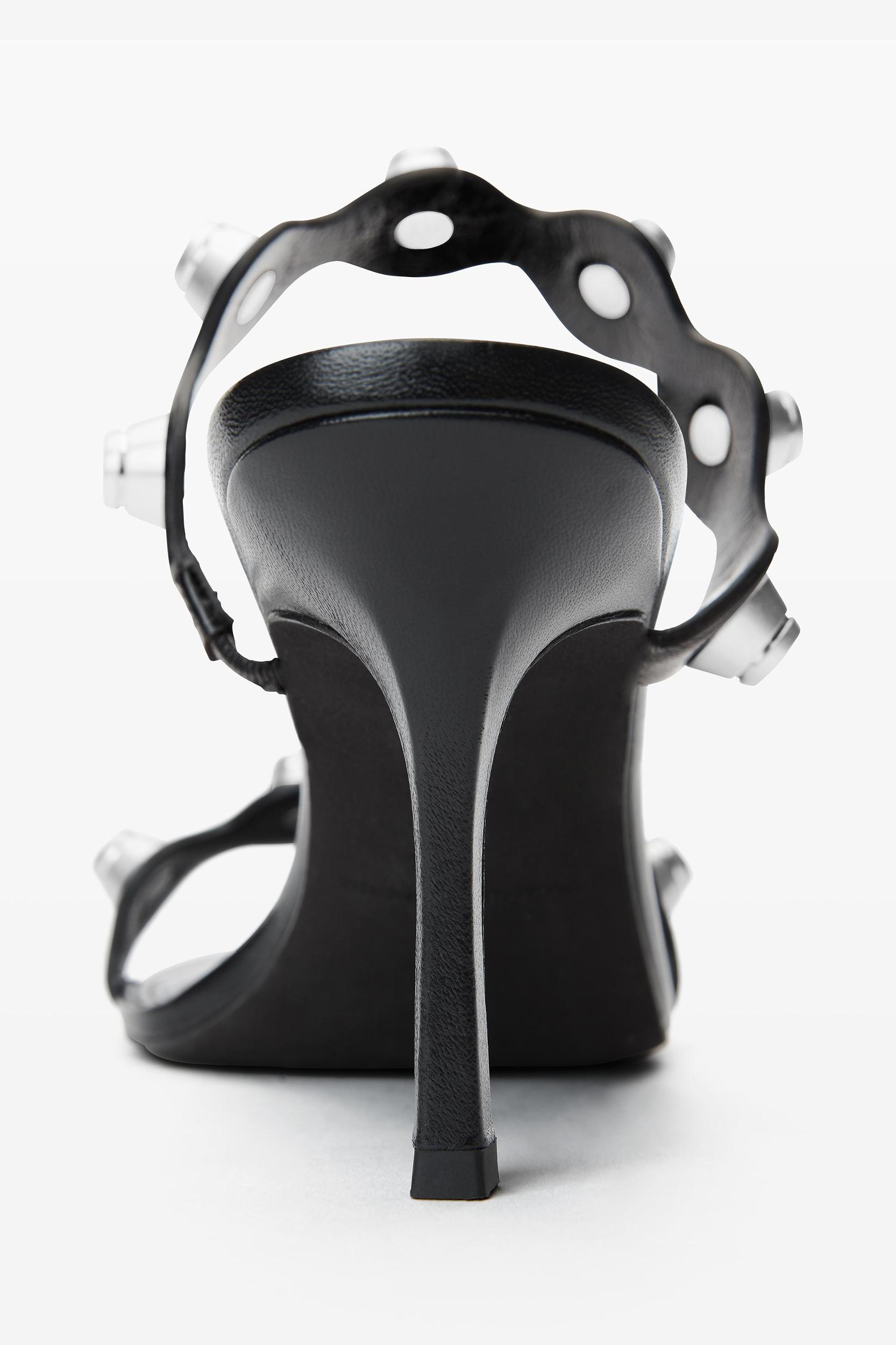 Riot 85mm Lambskin Leather Sandal Product Image