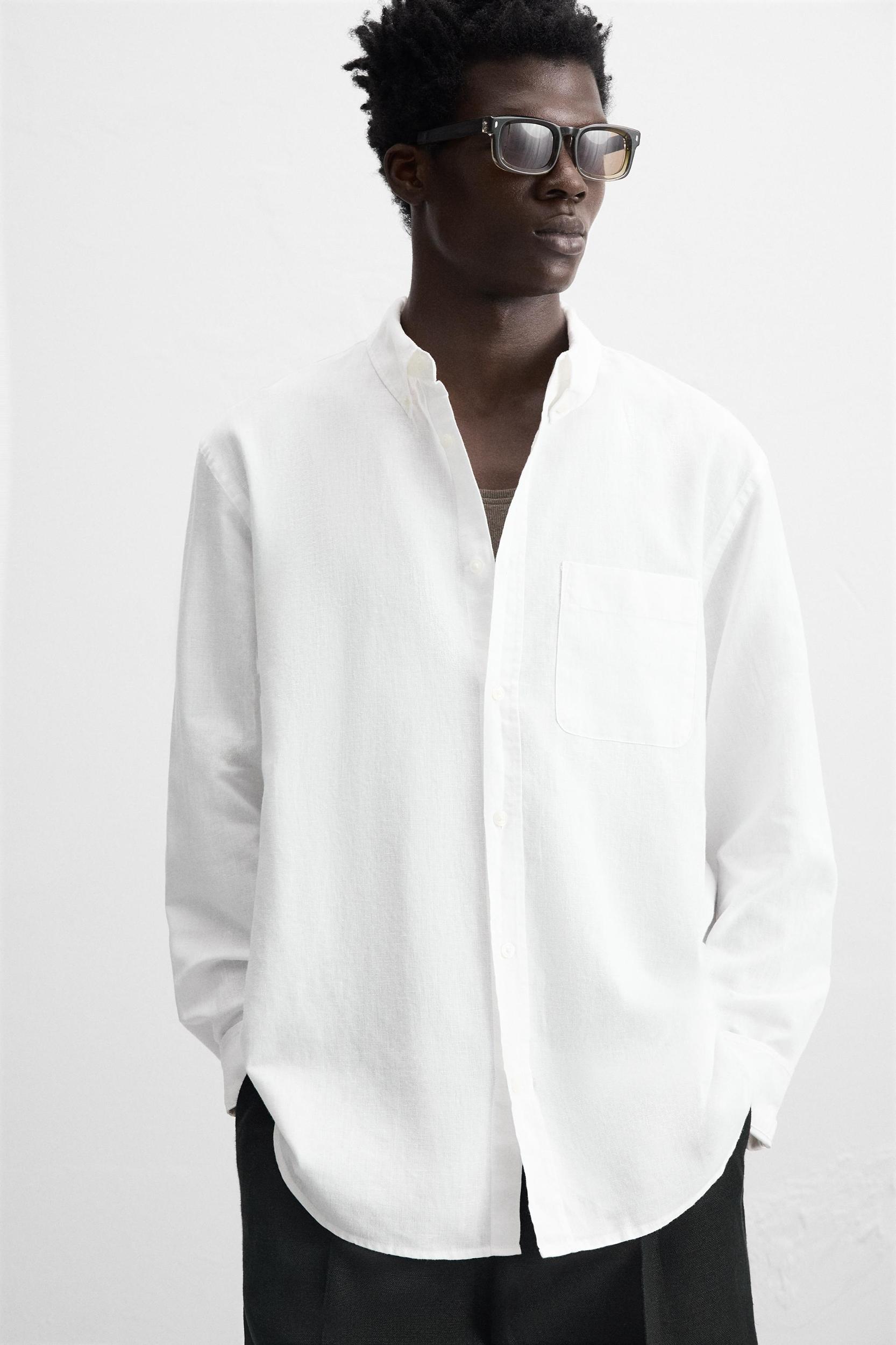 LINEN - COTTON SHIRT Product Image