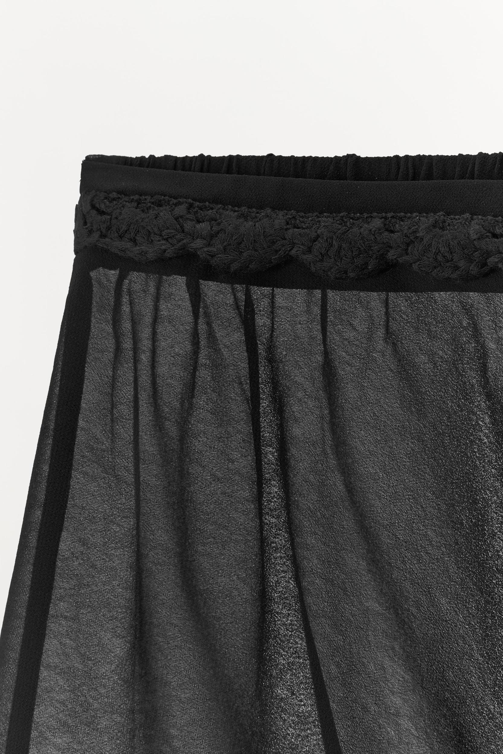 CROCHET TRIM SHORTS Product Image