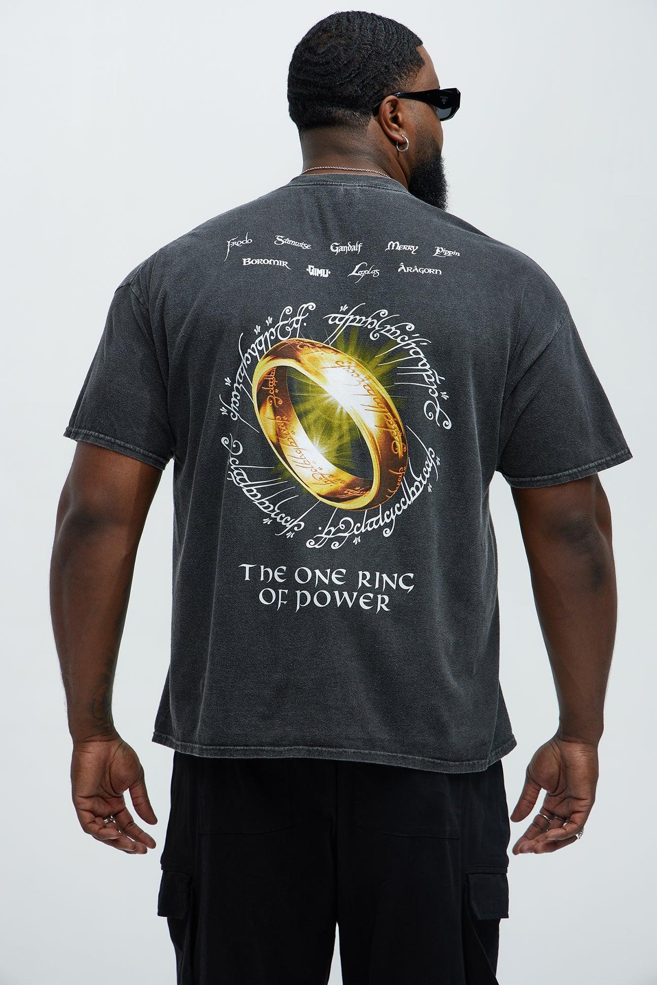 Lord Of The Rings One Ring Short Sleeve Tee - Black Product Image