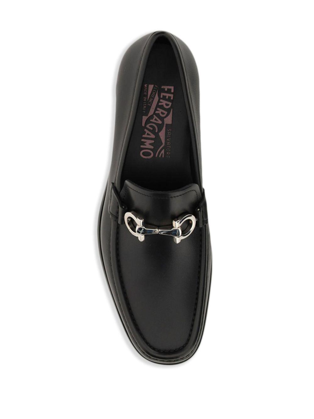 Gancini Reversible Bit loafers Product Image