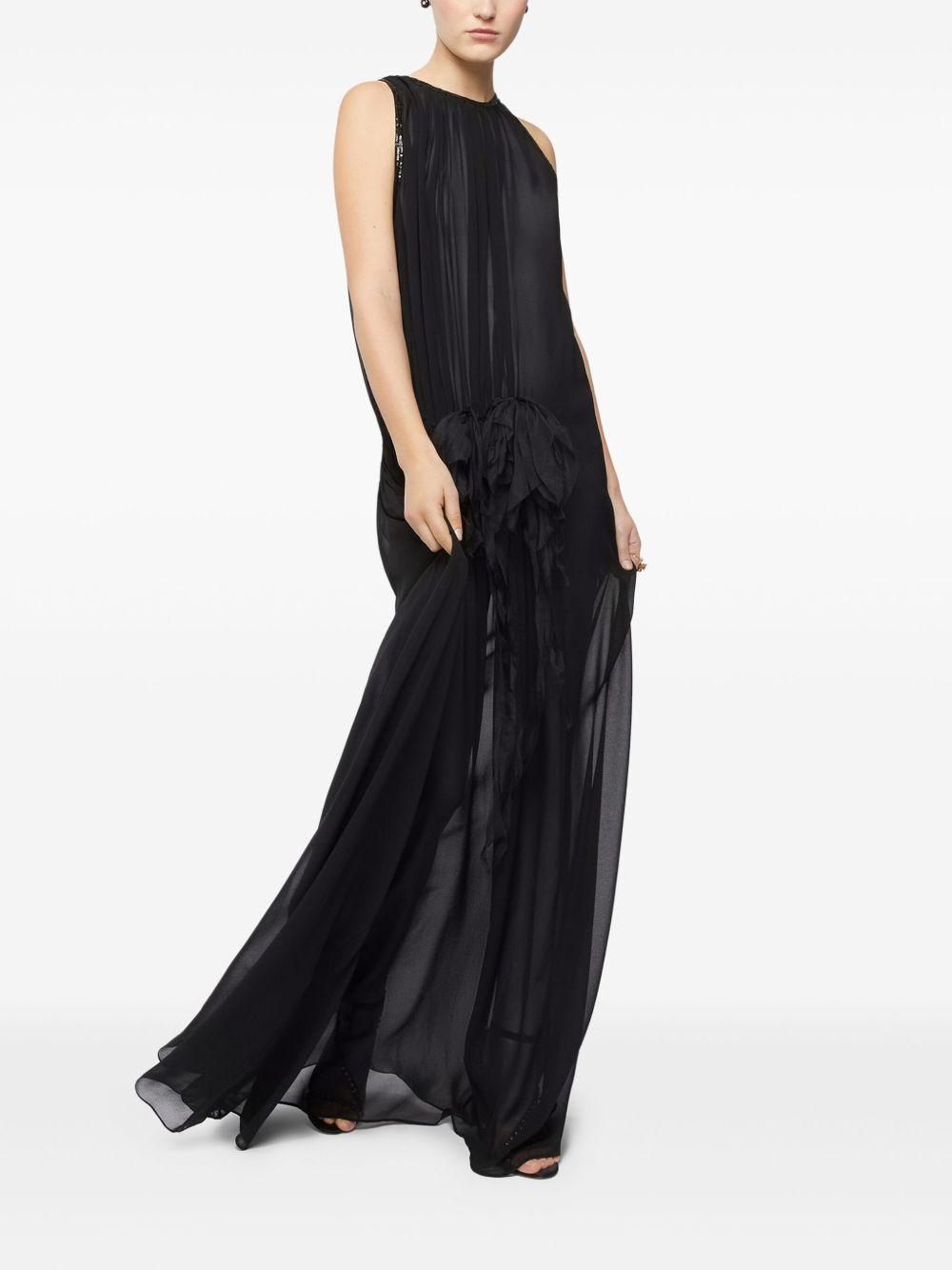 semi-sheer maxi dress Product Image