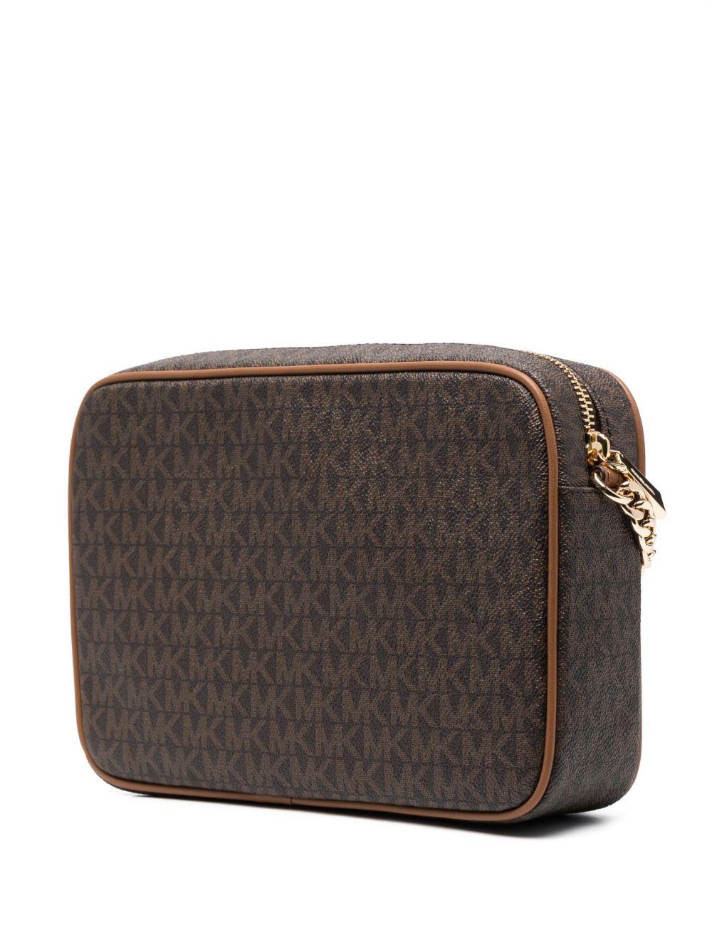 Jet Set leather crossbody bag Product Image