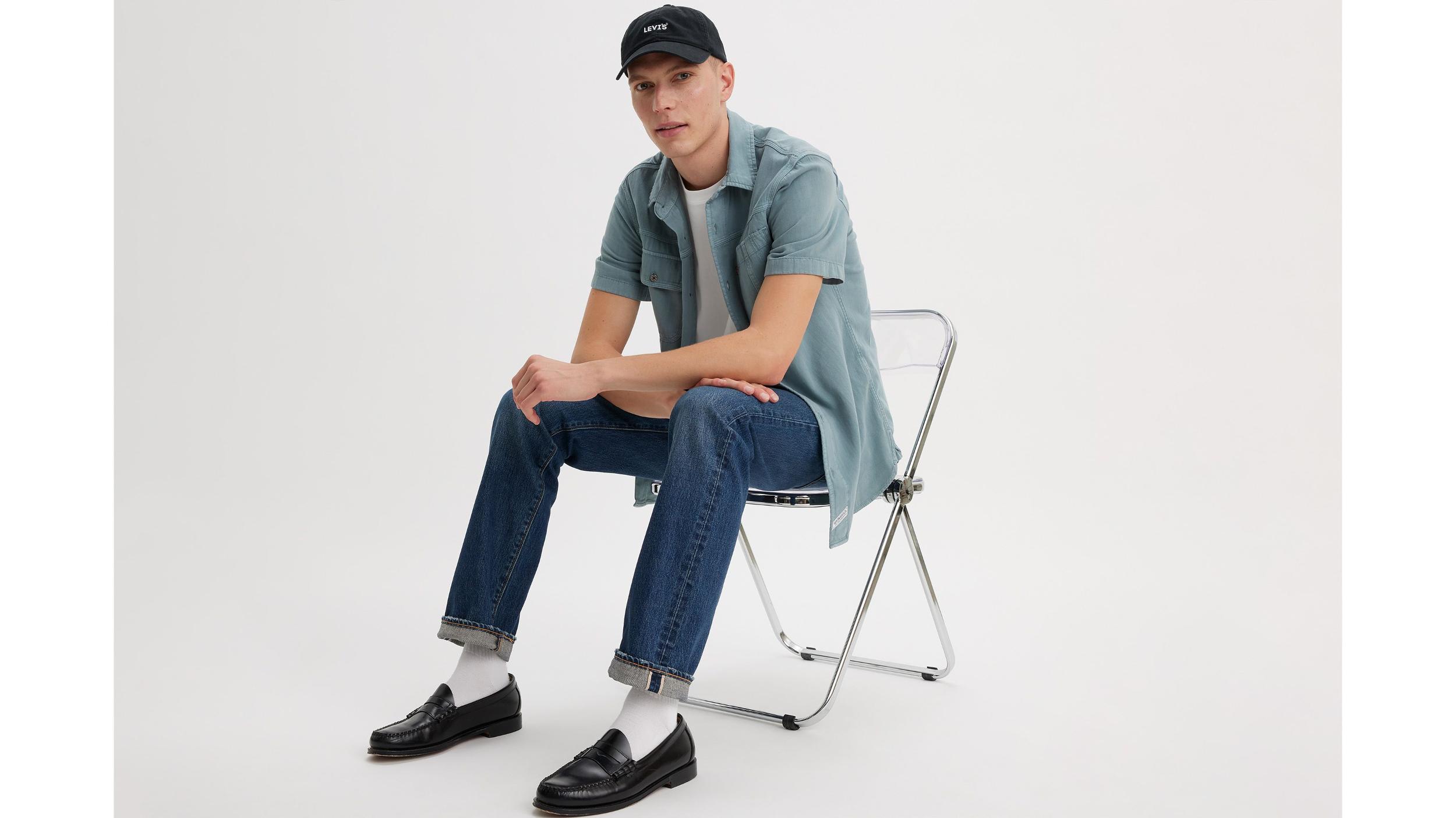 501® Original Fit Selvedge Men's Jeans Product Image