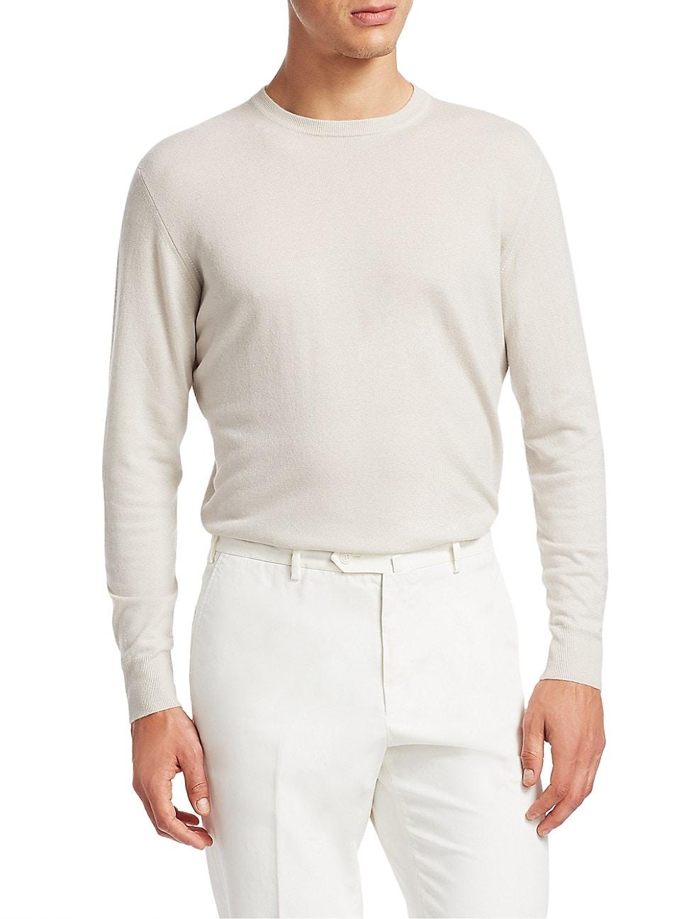 Mens Baby Cashmere Crewneck Sweater Product Image