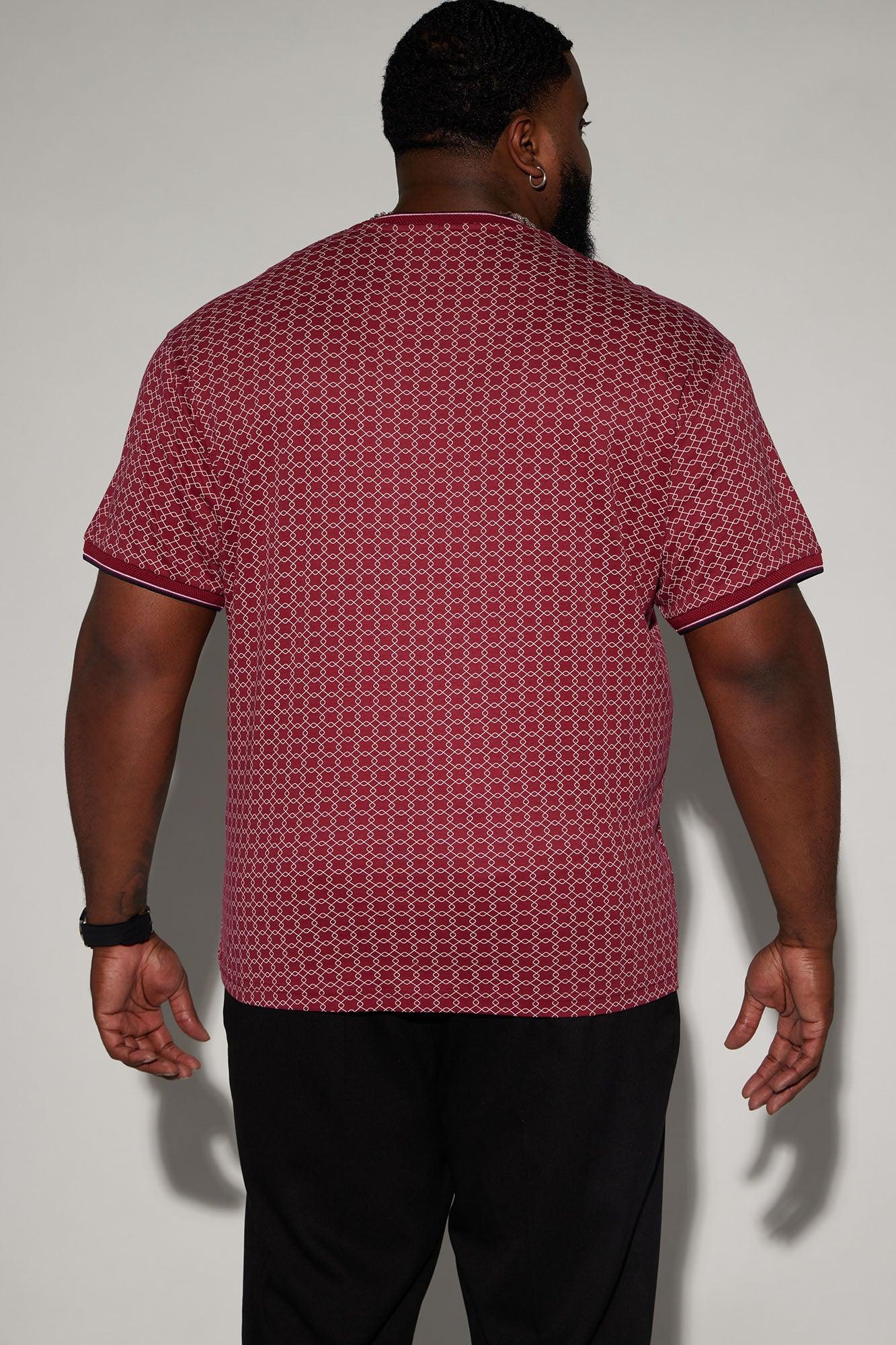 Grindin Short Sleeve Tee - Burgundy Product Image