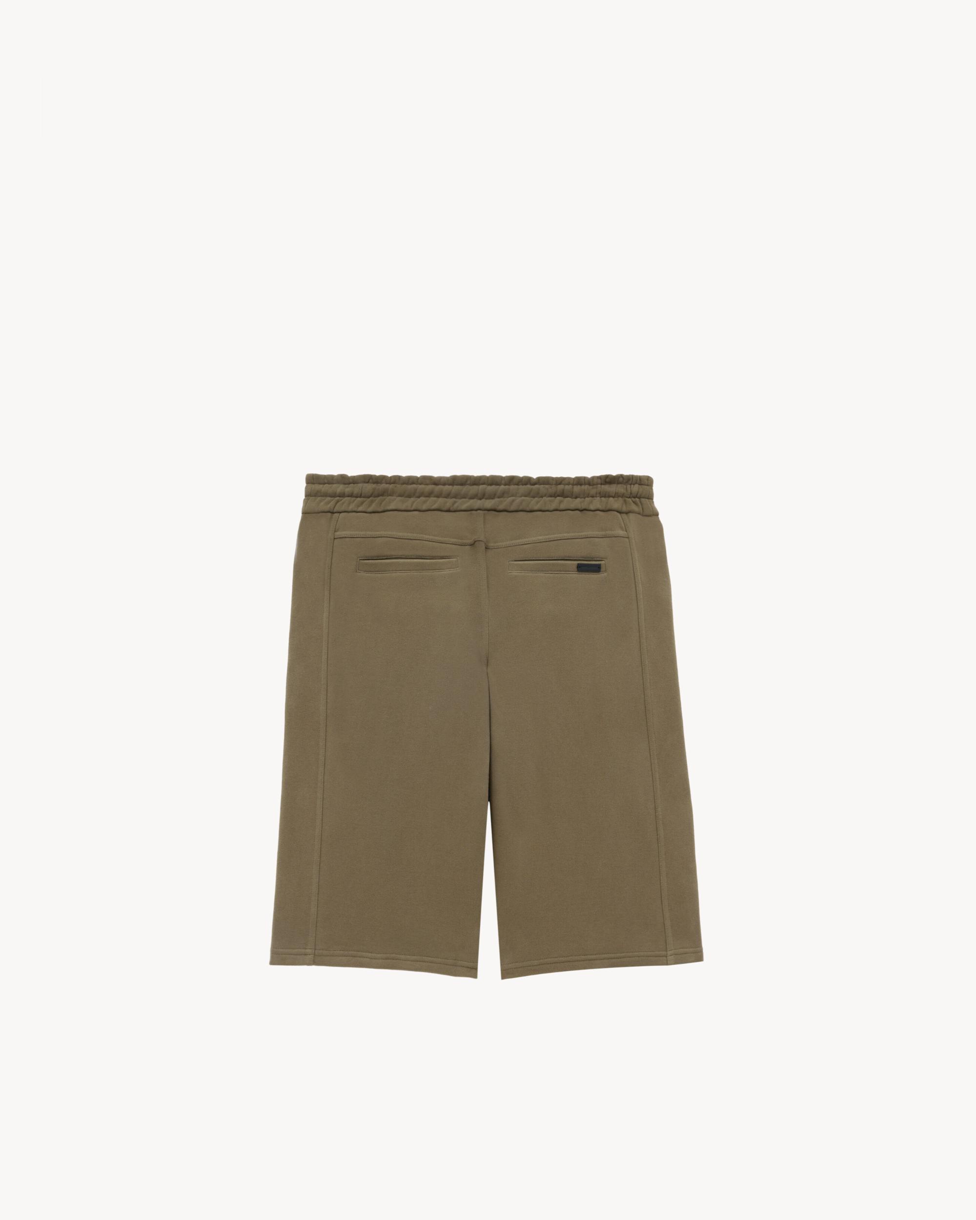 CASSANDRE BERMUDA SHORTS IN COTTON FLEECE Product Image