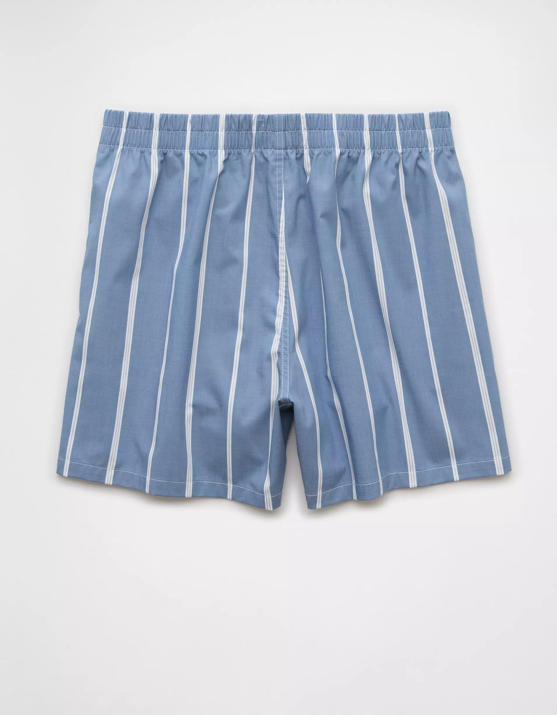 AEO Men's Striped Poplin Pocket Boxer Short Product Image