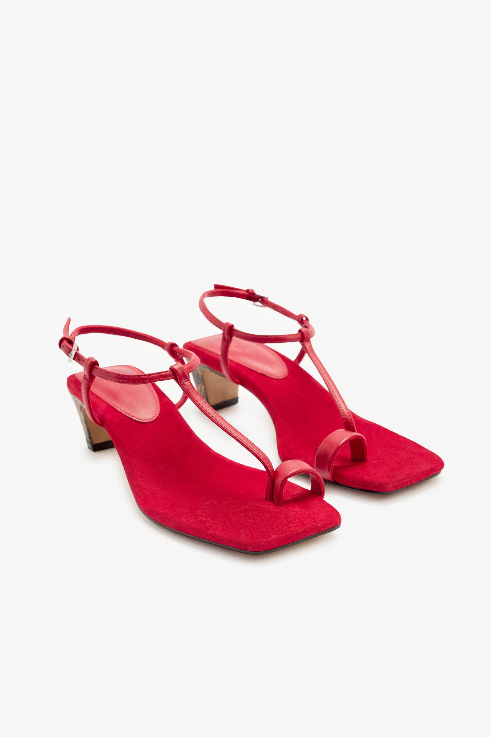 LIMITED EDITION SPLIT LEATHER SANDALS Product Image