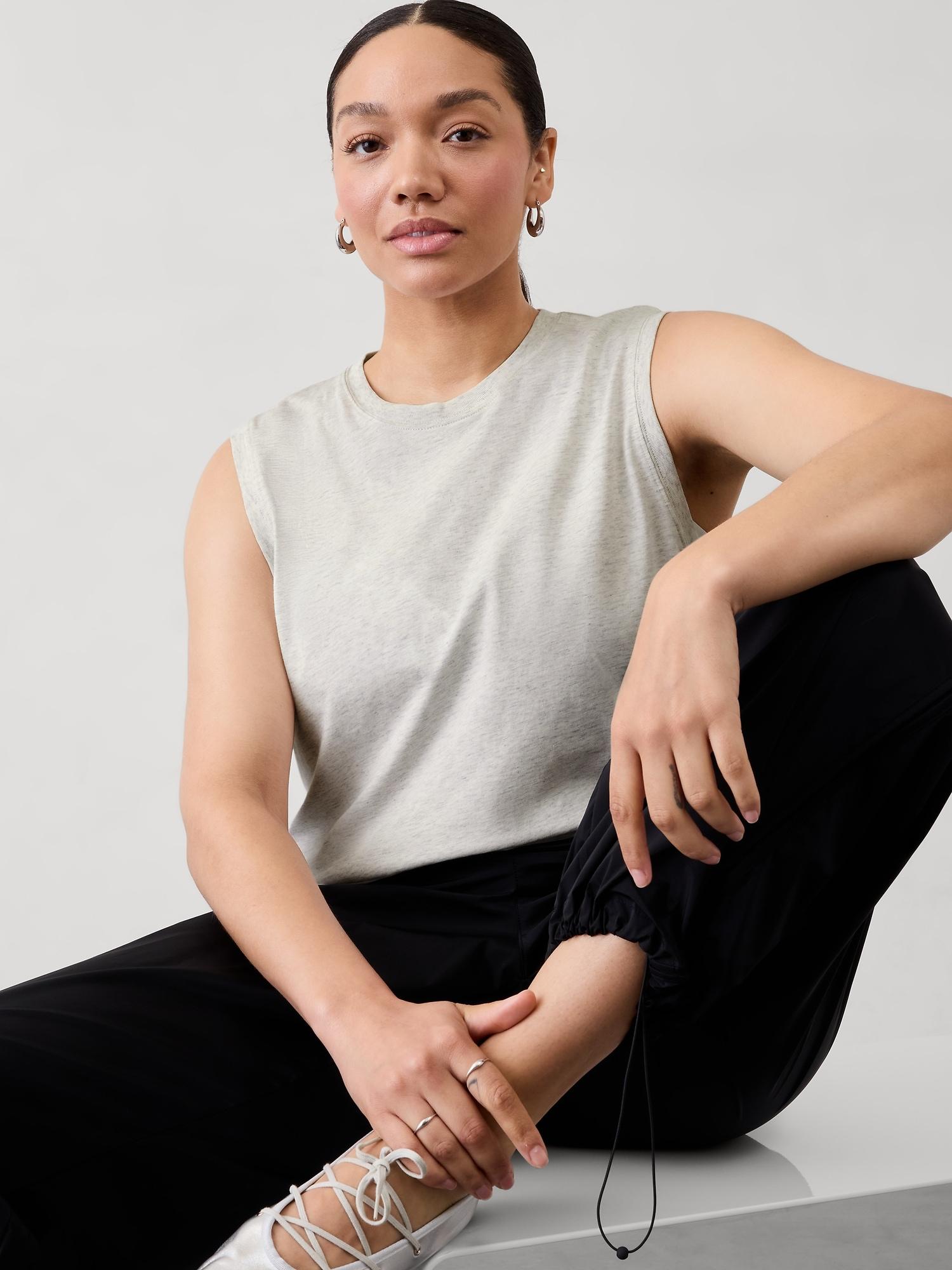 True Cotton Crop Tank Product Image