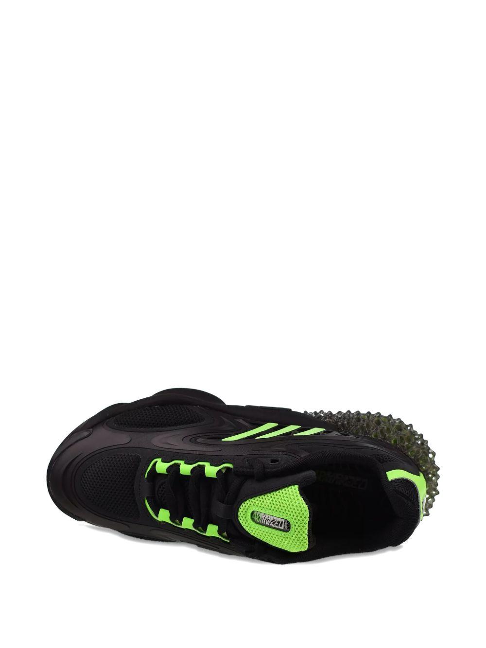 4D Krazed "Black/Green" sneakers Product Image