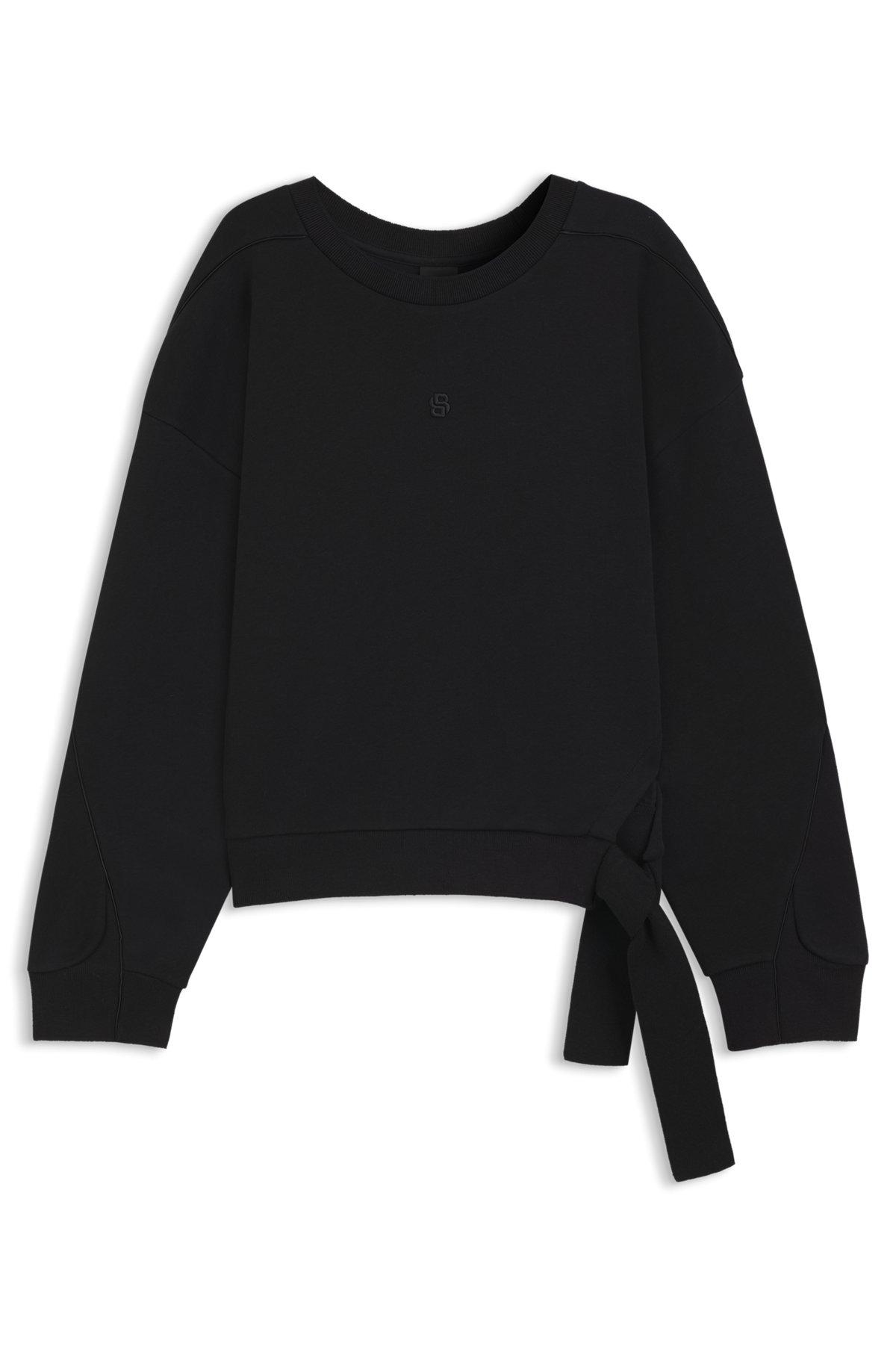 Sweatshirt with tie detail Product Image