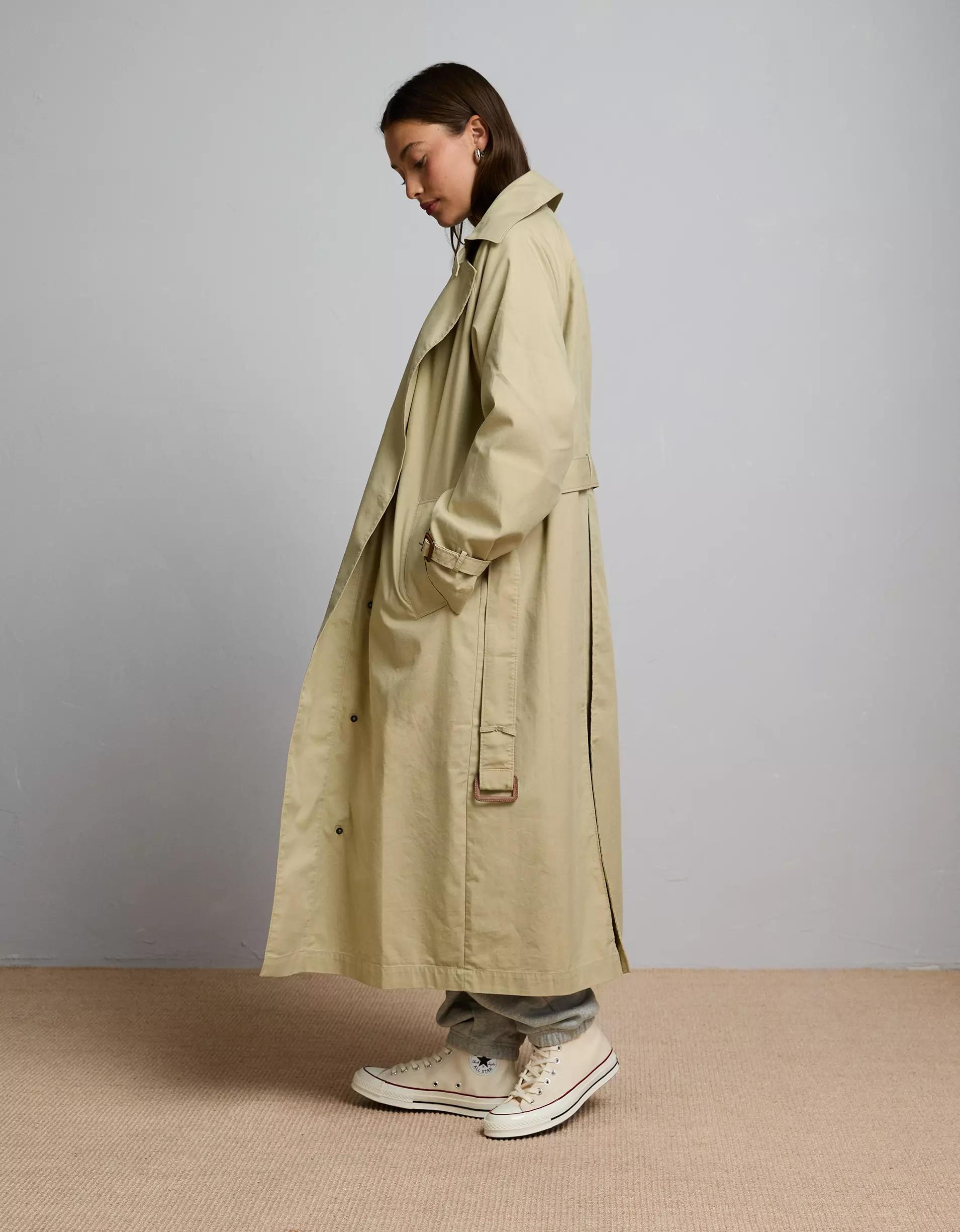 AE77 Premium Trench Coat Product Image