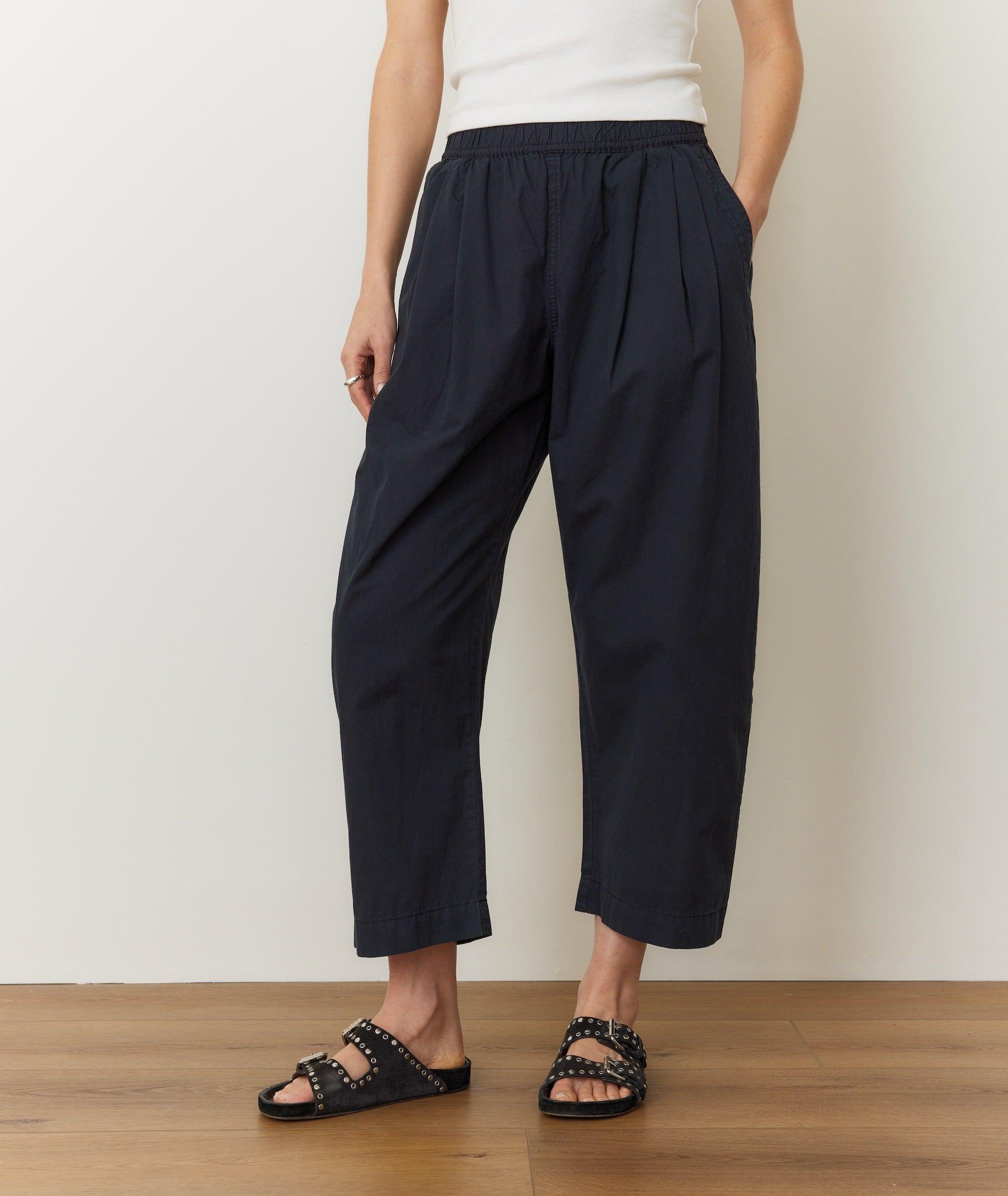 Kyra Poplin Barrel Pant Product Image