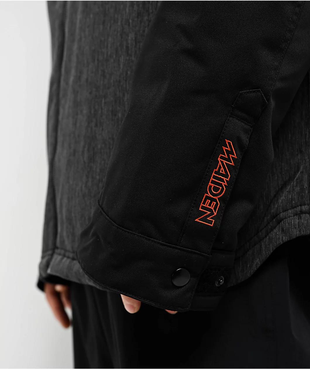 686 x Iron Maiden Insulated Battle Black Denim 10K Snowboard Jacket Product Image