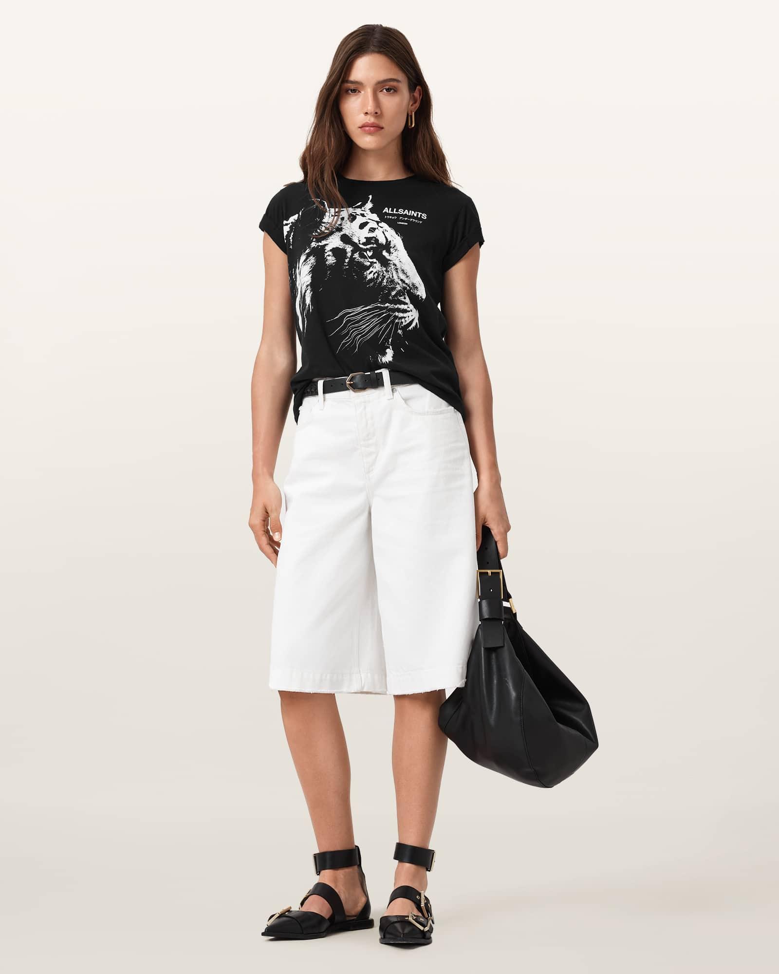 Anna Crew Neck Short Sleeve T-Shirt Product Image