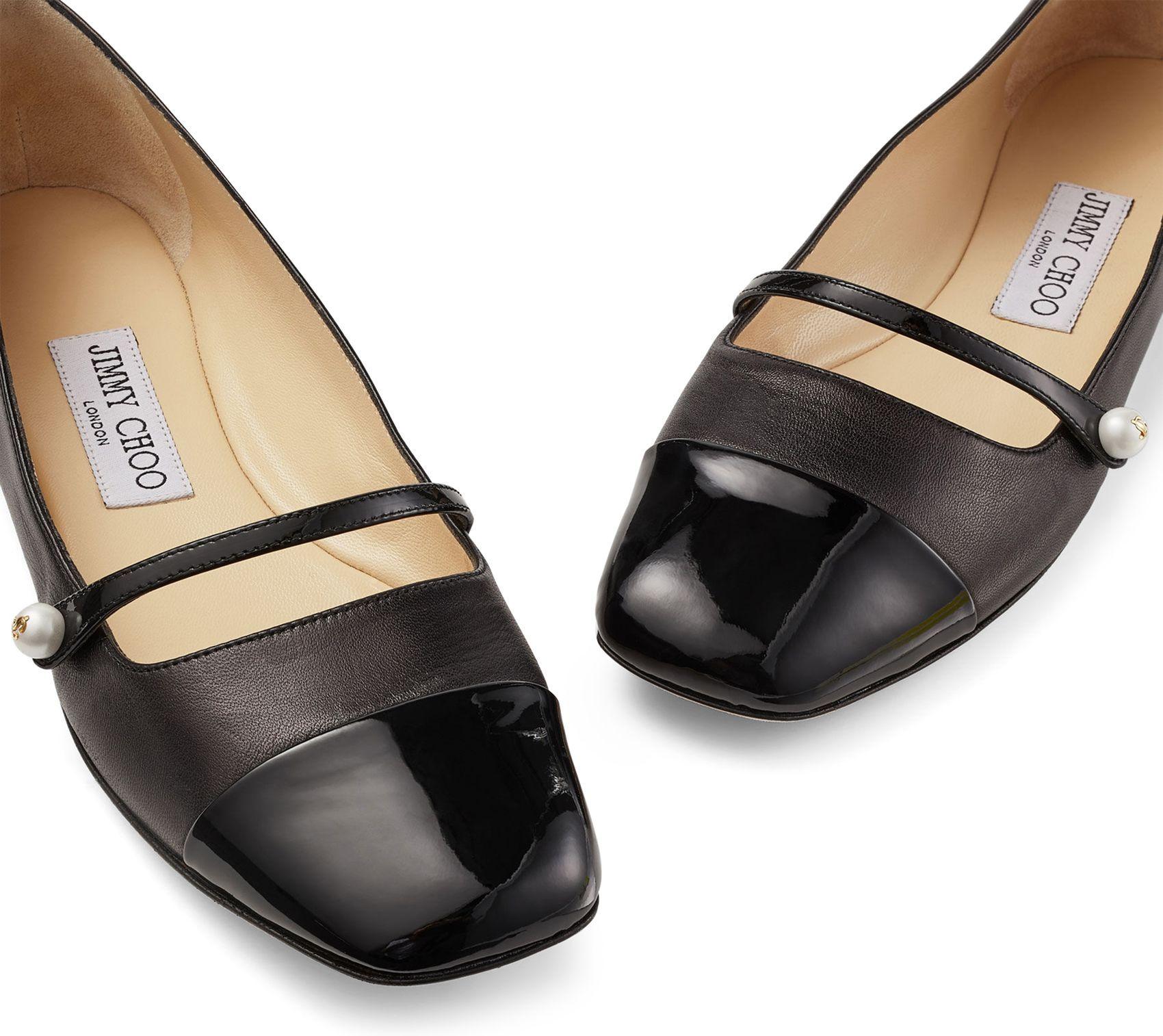 JIMMY CHOO Elisa Ballet Flats In Black Product Image