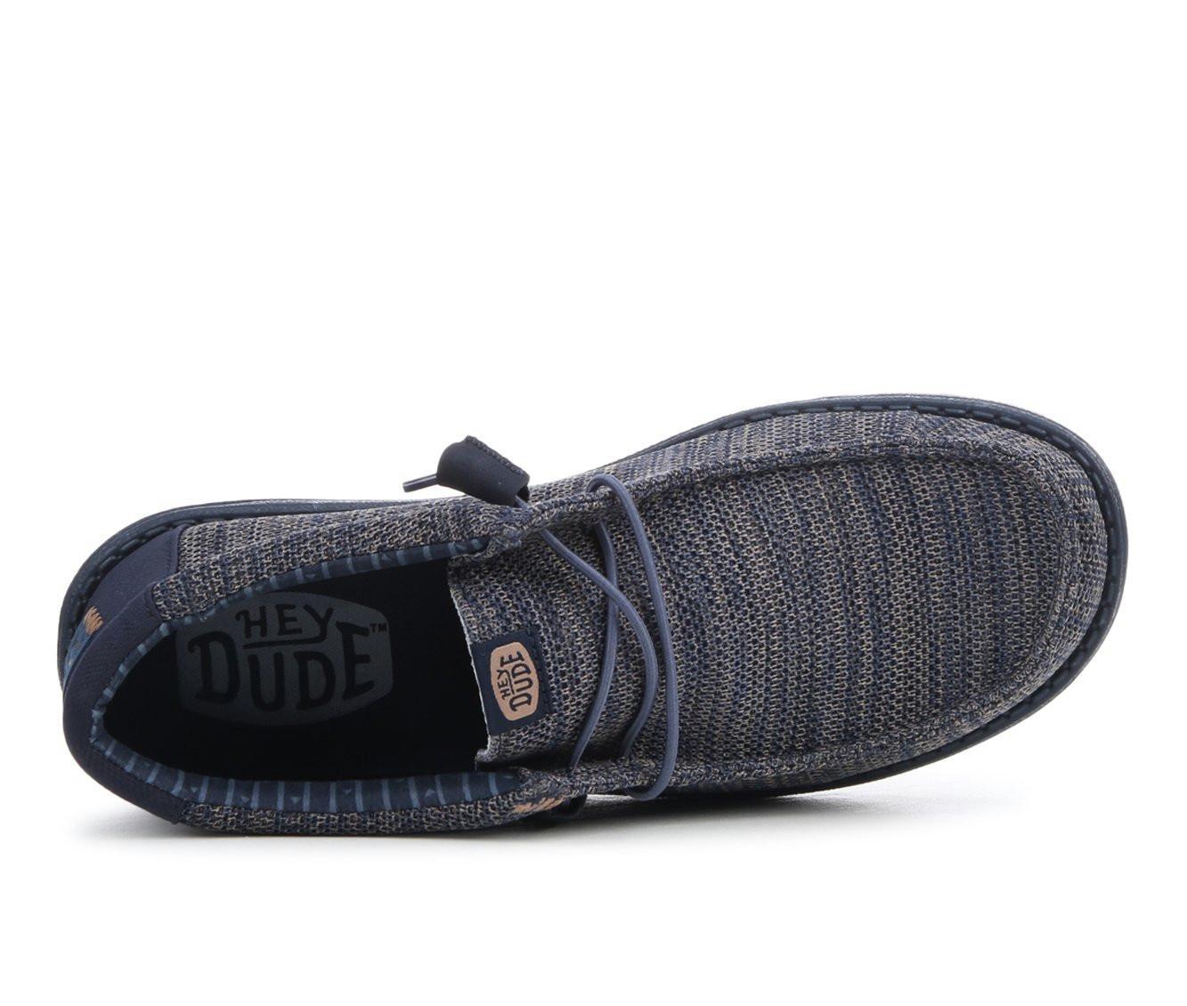 Men's HEYDUDE Wally Stretch Sox Casual Shoes Product Image