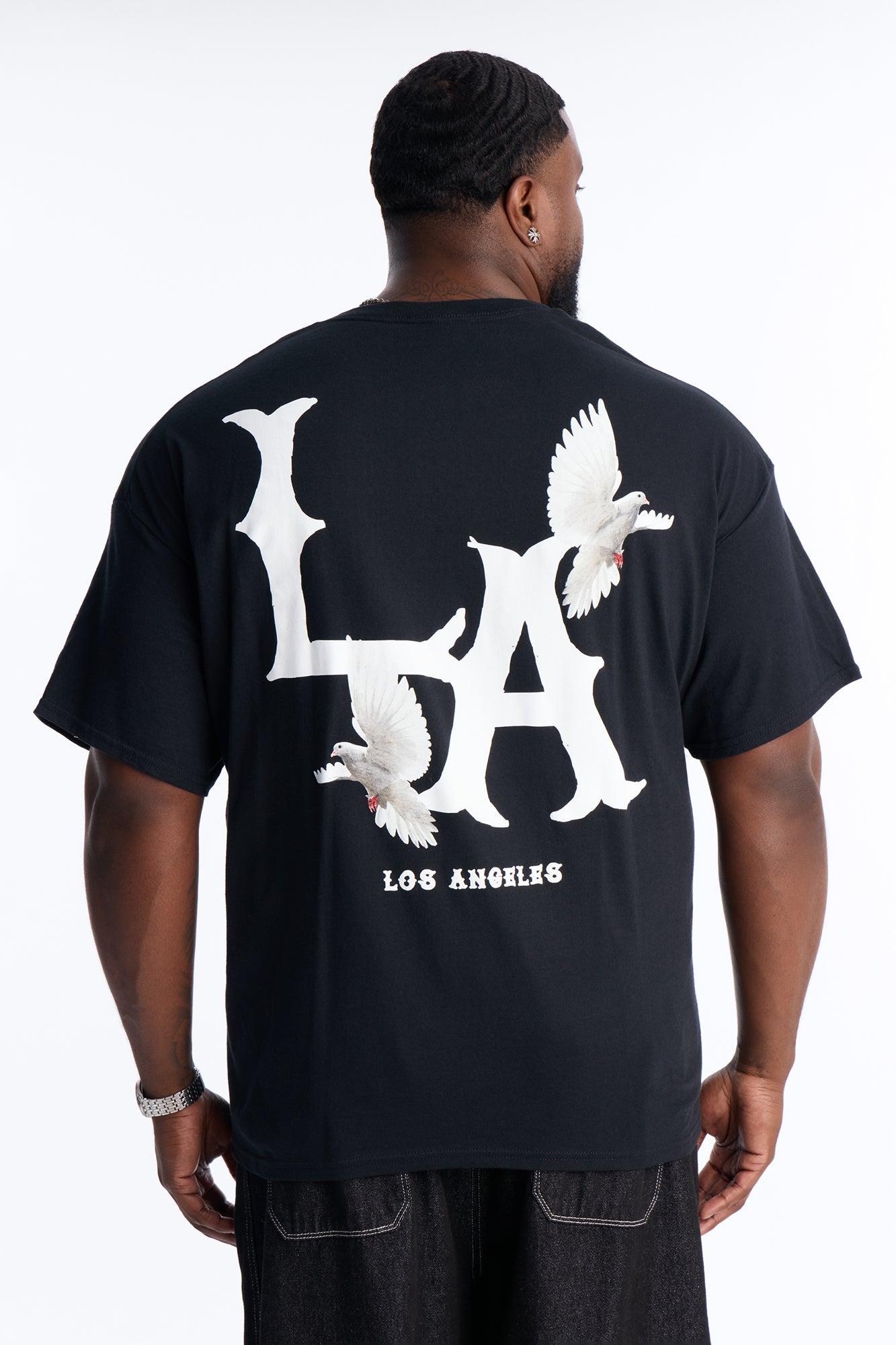 LA City Forever Short Sleeve Tee - Black Male Product Image